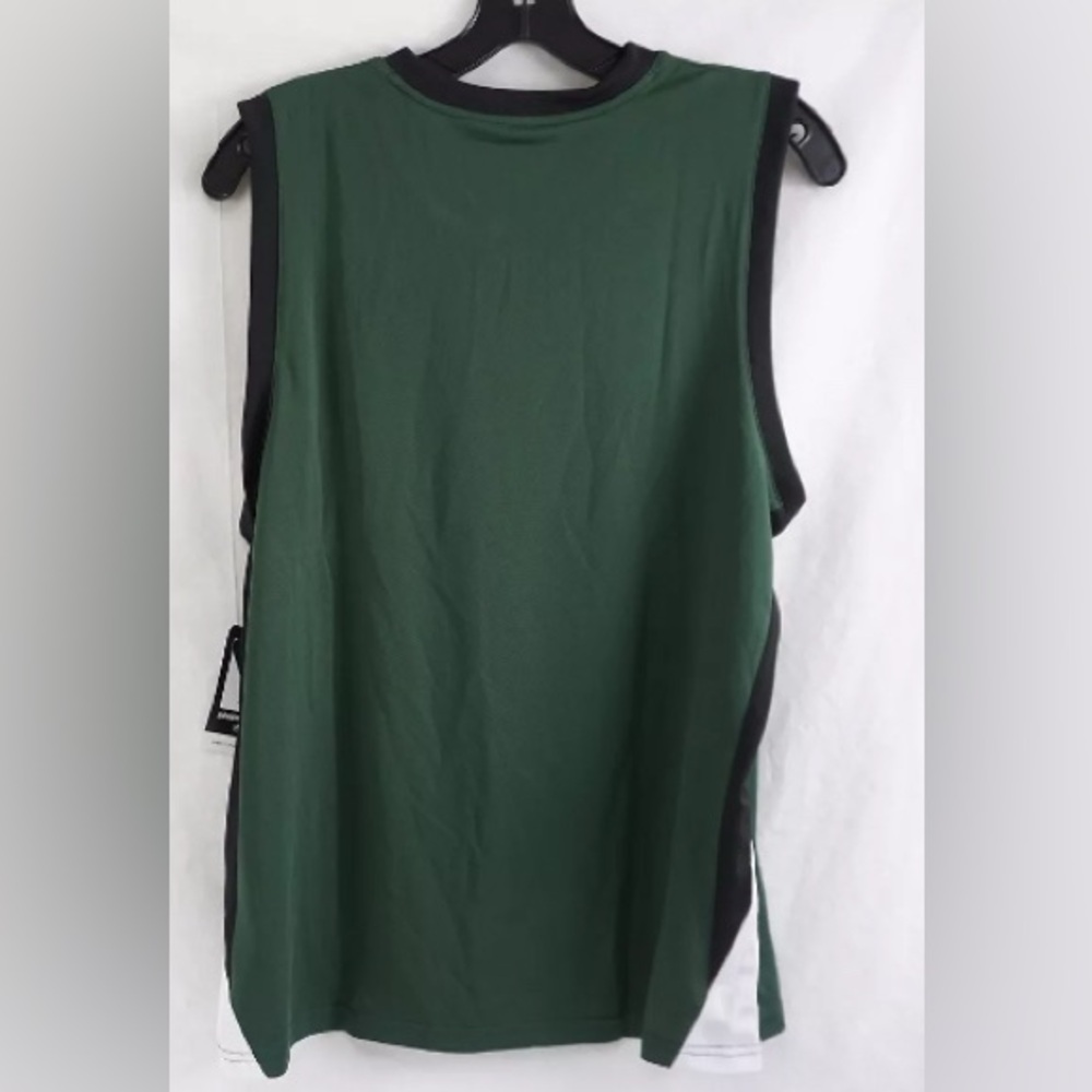 NWT [NBA] Milwaukee Bucks Plan Green/Black Basketball Jersey Youth Sz XL (18/20) - Picture 5 of 7